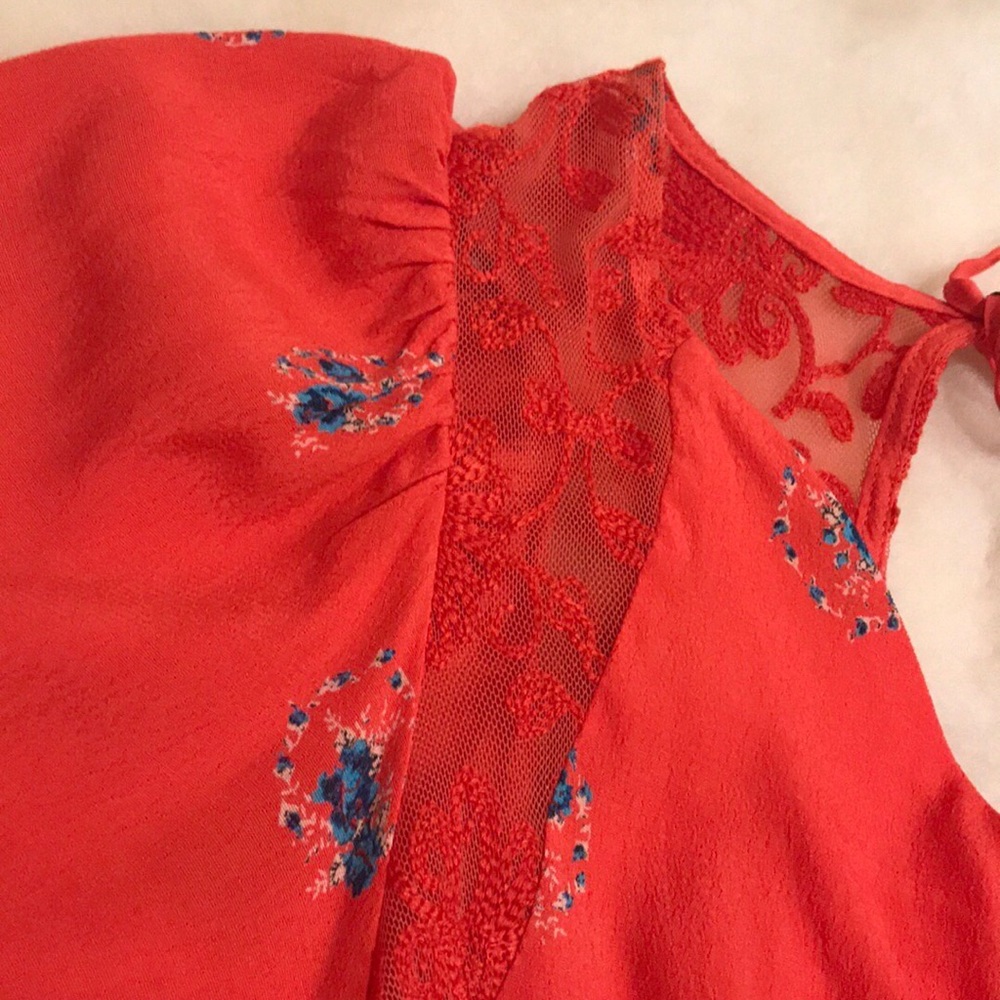 Free People Mockingbird Mesh Dress.2,4,6 - Picture 4 of 8